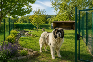 Velký projekt – výběh pro Gastona z Bouchalky